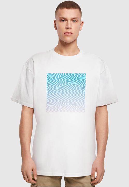 Actual product image Merchcode Summer - Wavy Pattern Heavy Oversize Tee - 116819 (M)