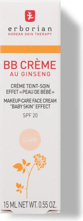 Actual product image Erborian BB Creme Clair (Clair)