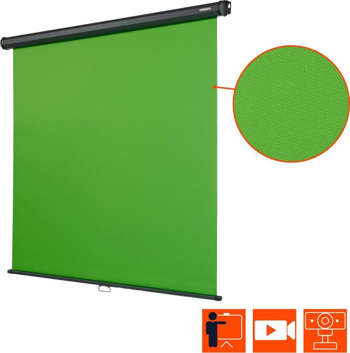 Image du produit Celexon Ecran vert Chroma Key Roller blind (1:1)