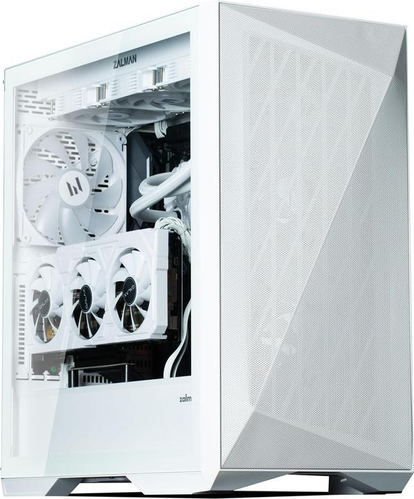 Productafbeelding Zalman Boitier Moyen Tour E-ATX Z9 Iceberg MS RGB met panneau vitré (wit) (Mini-ITX, ATX, E-ATX)