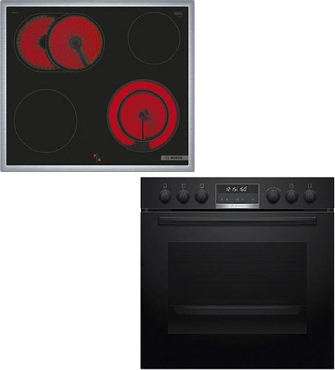Immagine prodotto Bosch Hausgeräte HEB578BB3 & NKN645GA2E Herdset 230V