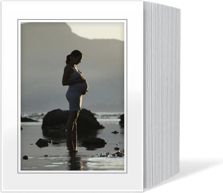 Immagine prodotto Daiber 1x125 passepartout senza fine 13x18 linea bianca/grigia (13 x 18 cm)