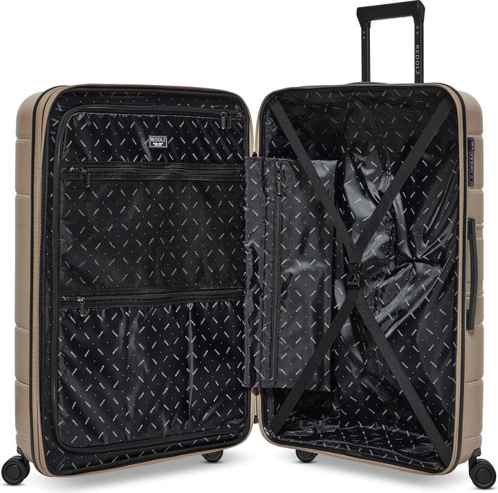 Image du produit Redolz Essentials 11 4 Rollen Trolley 76 cm mit Dehnfalte (115 l, XL (à partir de 115l))
