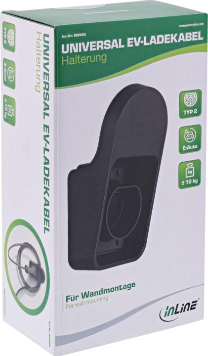Produktbild InLine Universal EV-Ladekabel Halterung
