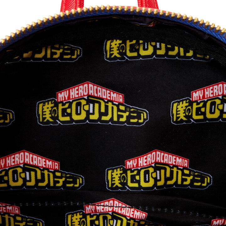 Actual product image Loungefly My Hero Academia by sac à dos Group Debossed Logo
