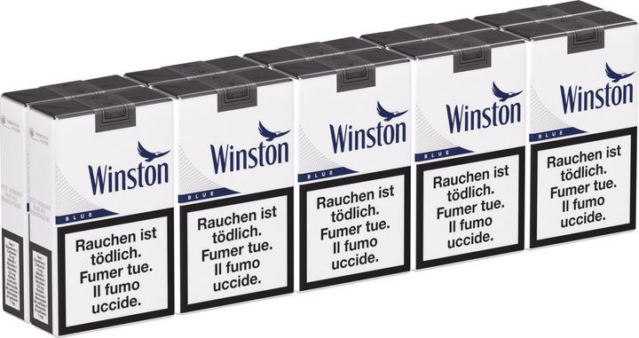 Actual product image Winston Blue Soft (10 pcs.)