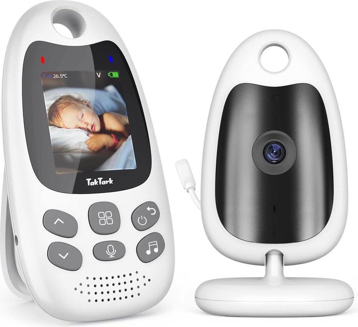 Immagine prodotto TakTark Baby Monitor con telecamera da 2 pollici (Video e audio, 260 m)