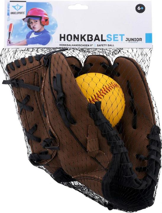 Angel Sports Baseball-Set Kunstleder (9")