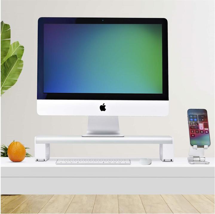 Image du produit StarTech com Support pour Moniteur Ergonomique, Jusqu'à 15kg, Hauteur Fixe de 9cm, Support pour Ordi