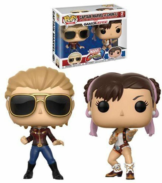 Image du produit Funko Capt. Marvel vs Chun-Li