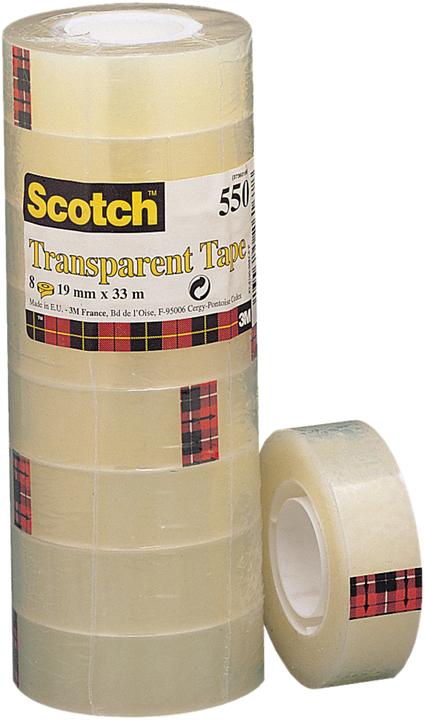 Actual product image Scotch adhesive tape 550, transparent (19 mm)