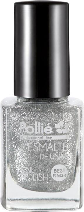Immagine prodotto Caso Smalto per unghie Eurostil con glitter argento 12ml (Argento, Smalto per unghie effetto gel)
