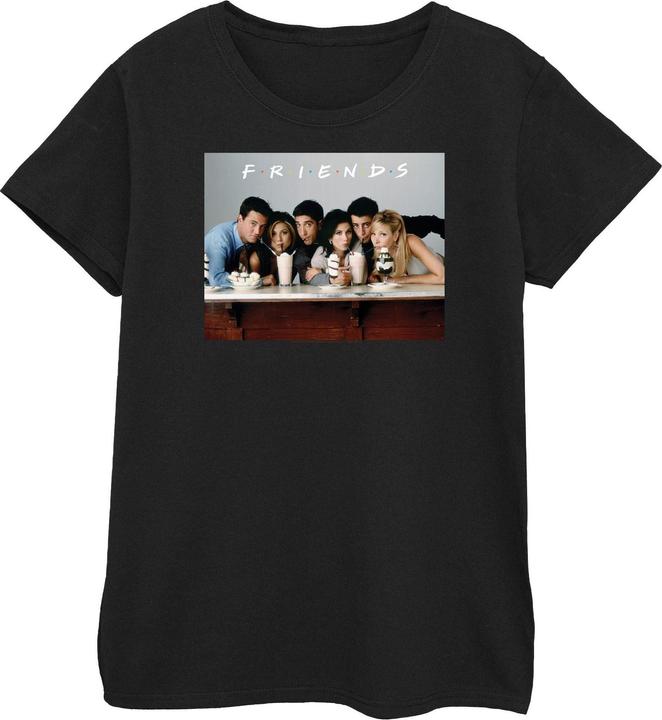 Friends Group Photo Milkshakes TShirt (XL)