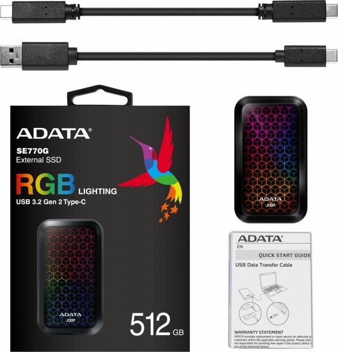 Image du produit Adata SE770G (512 Go)