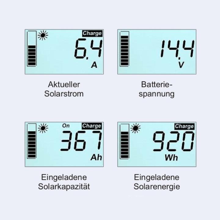 Immagine prodotto Votronic 11250 (Marine) LCD Solar Computer S per le serie MPP e SR (Materiale di montaggio del sistema solare)