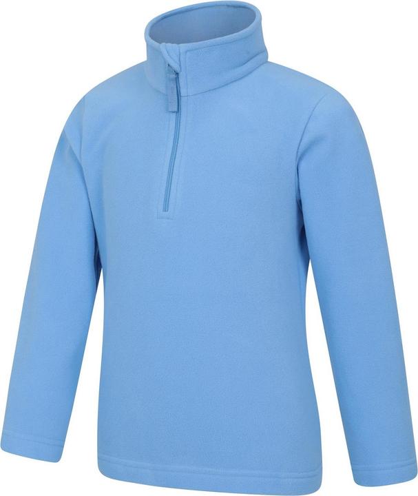 Actual product image Mountain Warehouse Childrens/Kids Camber II Half Zip Fleece Jacket (116)