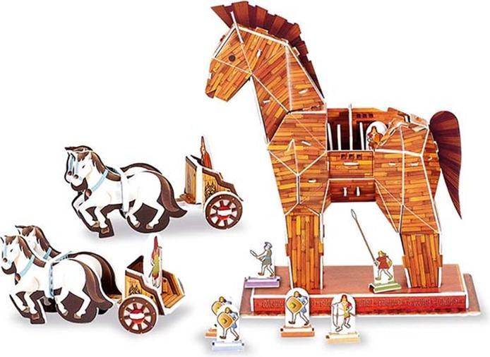 Produktbild Legler OHG 3D-Puzzle Trojanisches Pferd (97 Teile)