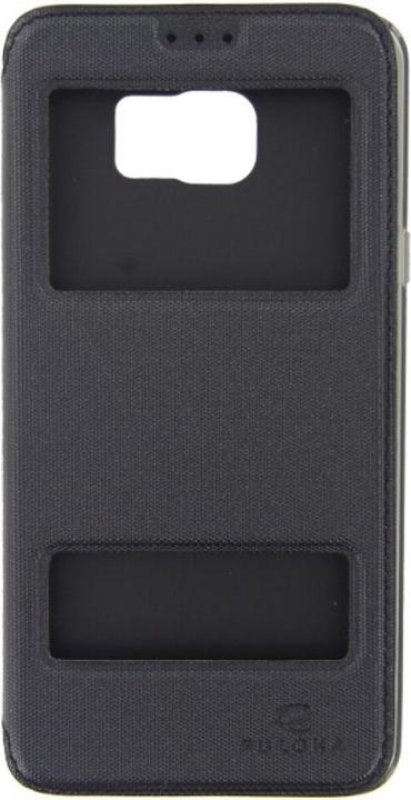 Actual product image Puloka Flip Case Samsung Galaxy Note 5 Black (Samsung Galaxy Note 5)