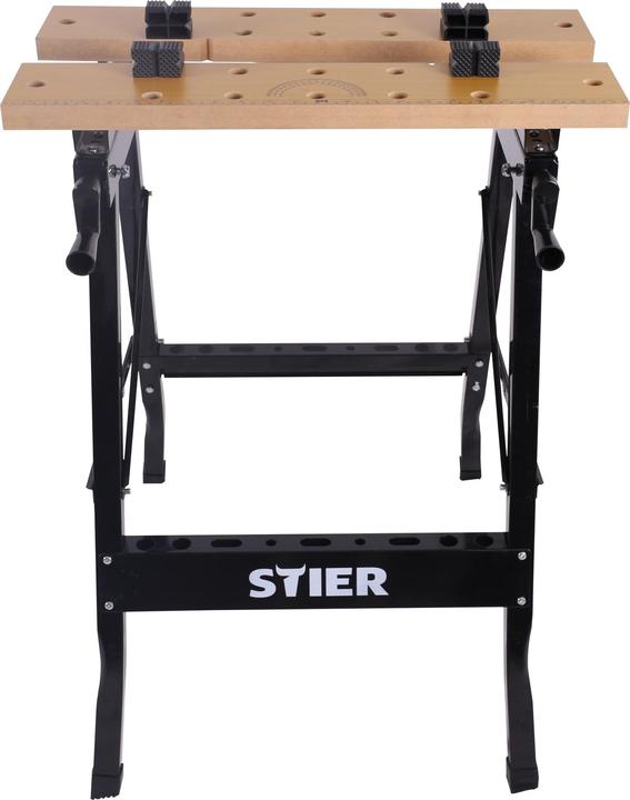 Produktbild Stier Werk- und Spanntisch, klappbar, 150 kg (63.50 cm, 60.50 cm)