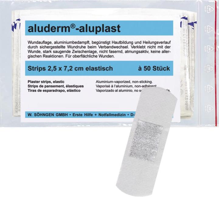 Image du produit Söhngen aluderm-aluplast sparadraps, 2,5 x 7,2 cm (1 x)
