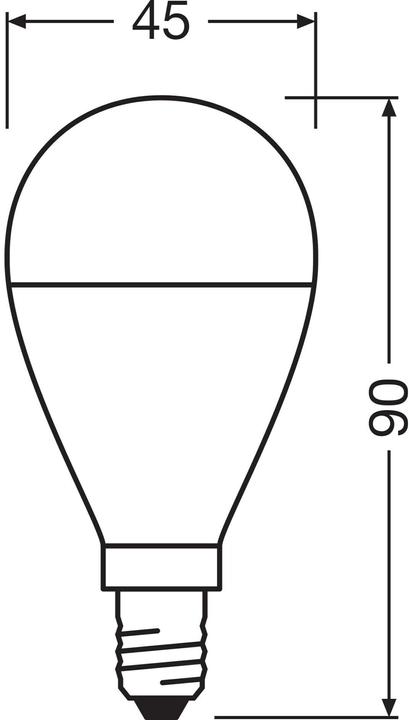 Produktbild Osram Led Star Classic P (E14, 60 W, 806 lm, 1 x, F)