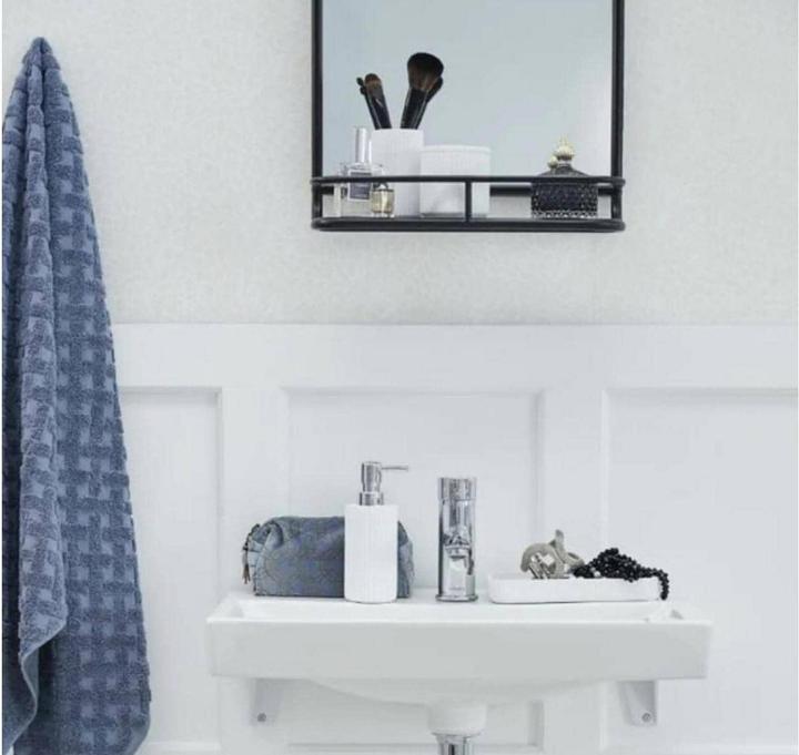 Image du produit Lene Bjerre Miroir Hildia 40 x 17 x 50 cm, noir (18 x 41 x 51 cm)