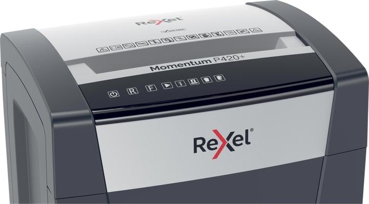 Produktbild Rexel Aktenvernichter Momentum P420+ P-4, 20 Seiten (Partikelschnitt)