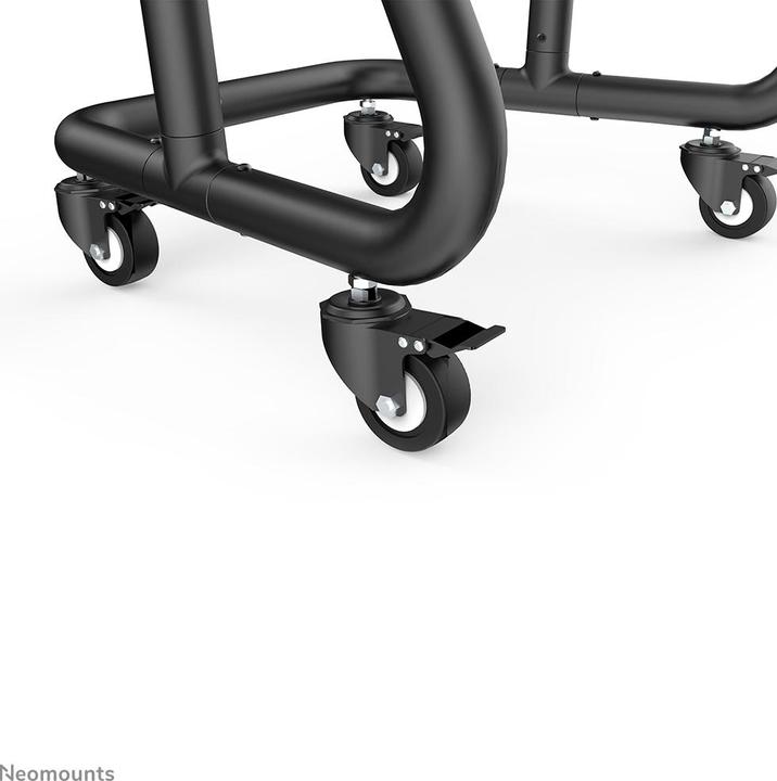 Actual product image Neomounts NS-M3600BLACK is a mobile floor stand for flat screen TVs up to. (Universal, 80", 80 kg)