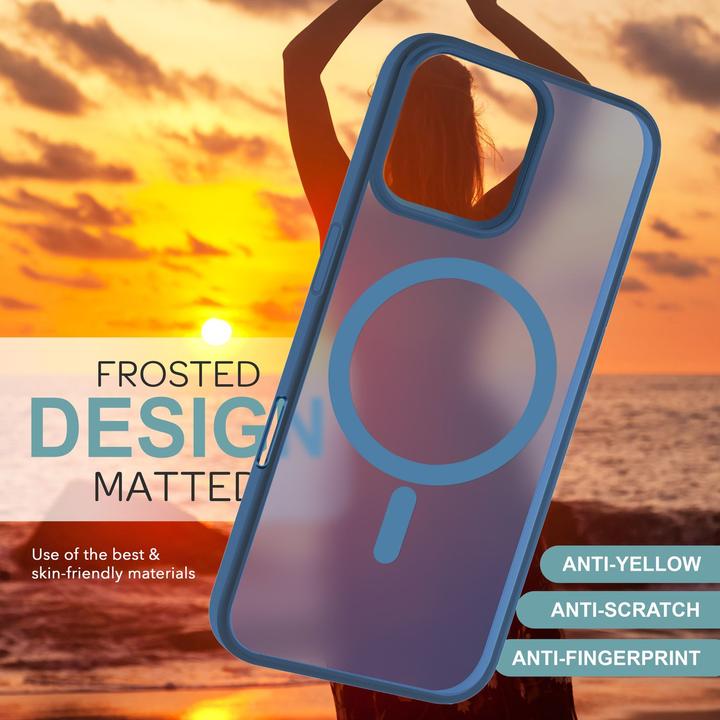Actual product image Nalia Matte hybrid case with MagSafe function (Apple iPhone 16 Pro)