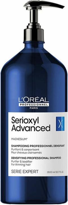 Actual product image L'Oréal Professionnel Serioxyl Advanced Champú 1500ml (1500 ml, Liquid shampoo)