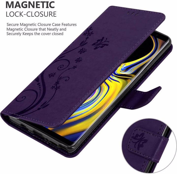 Produktbild Cadorabo Flower Book Cover (Samsung Galaxy Note 9)