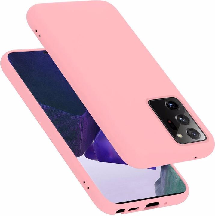 Actual product image Cadorabo TPU Liquid Silicone Case Cover (Samsung Galaxy Note 20 Ultra)