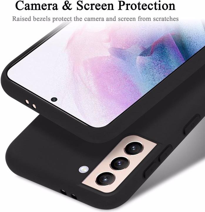 Actual product image Cadorabo TPU Liquid Silicone Case Cover (Samsung Galaxy S21+)