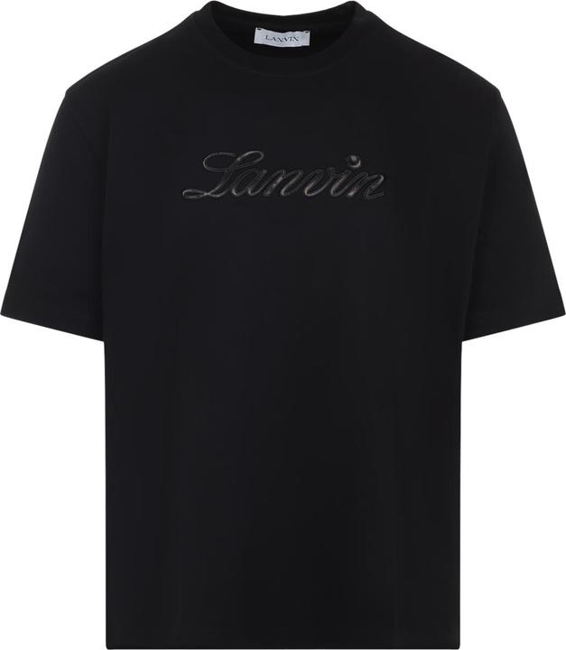 Immagine prodotto Lanvin denim t-shirt with embroidered logo (S)