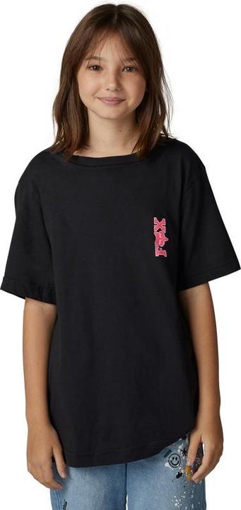 Fox Tee 23 Yth Barb Wire Ss Blk Yl (L)