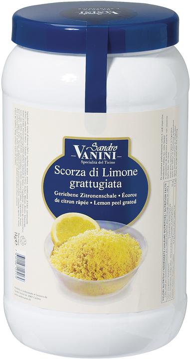 Image du produit Sandro Vanini Zeste de citron râpé (1000 g)