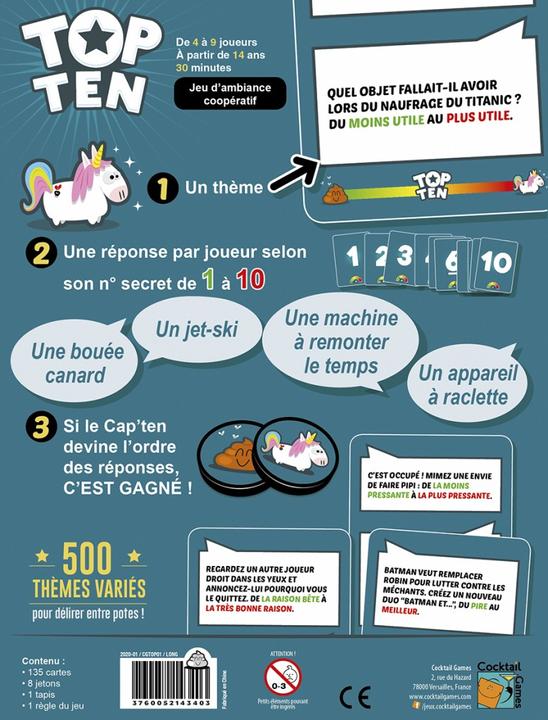 Immagine prodotto Cocktail games Top Ten (DE) (Tedesco)