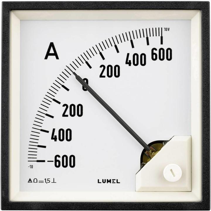 Actual product image Lumel MA19 100A/60mV panel meter