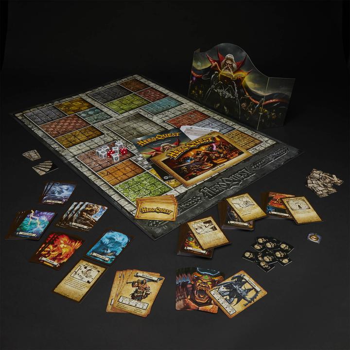 Immagine prodotto Hasbro Gaming HASD0048 - HeroQuest - Brettspiel, für 2-5 Spieler, ab 14 Jahren (DE-Ausgabe) (Tedesco)