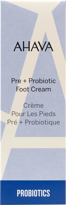 Produktbild Ahava Pre + Probiotic Foot Crème (Fusscrème & Fussgel, 100 ml)