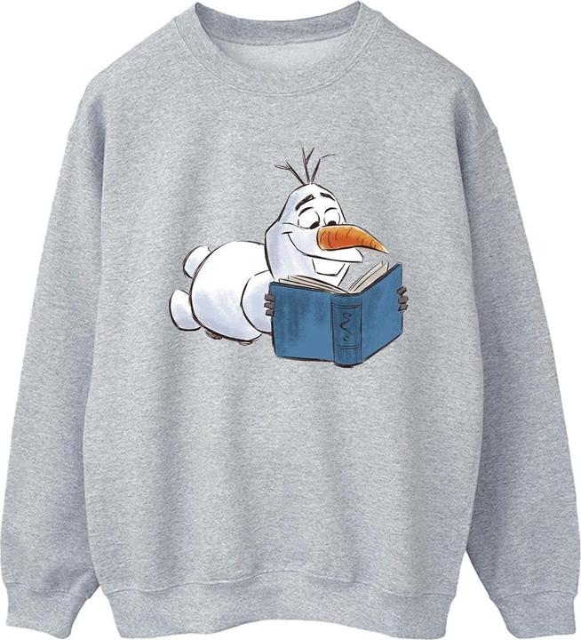 Disney Frozen Olaf Reading Sweatshirt (XL)