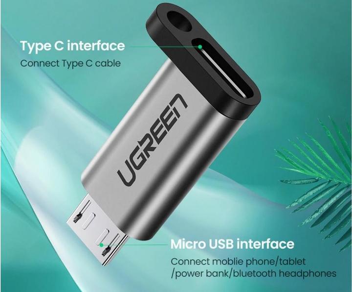 Produktbild Ugreen Micro USB zu USB-C Adapter (Micro USB, USB Typ C)