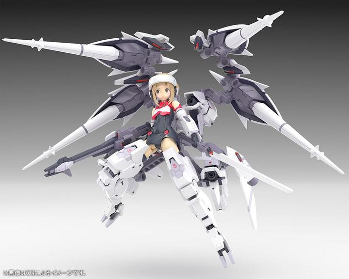 Actual product image Kotobukiya Alice Gear Aegis figurine Megami Device Plastic Model Kit Nodoka Takahata 20 cm