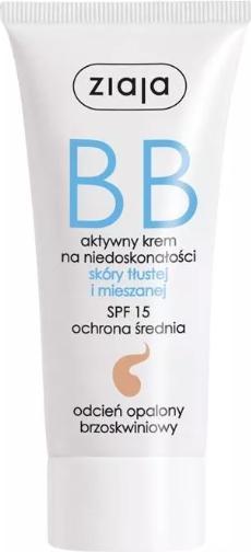Ziaja Bb Cream Oily And Mixed Skin - Bb Cream 50 Ml Shade Dark (Dark)