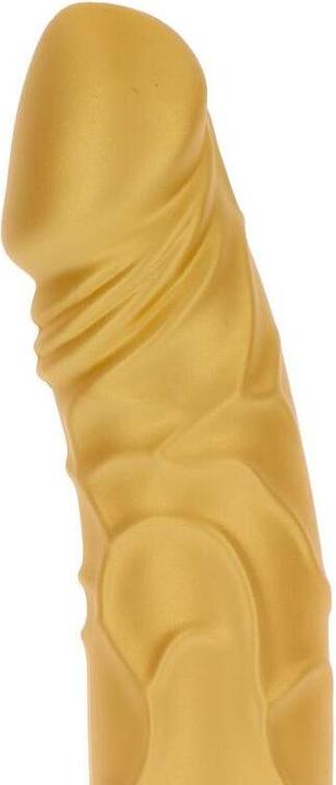 Actual product image ToyJoy Will They Be Real? Gold Thick Original Vibrator Gold