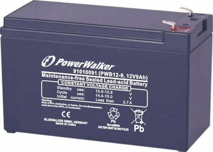 Actual product image Powerwalker PWB12-9 12V 9Ah lead gel battery battery for UPS -Z-