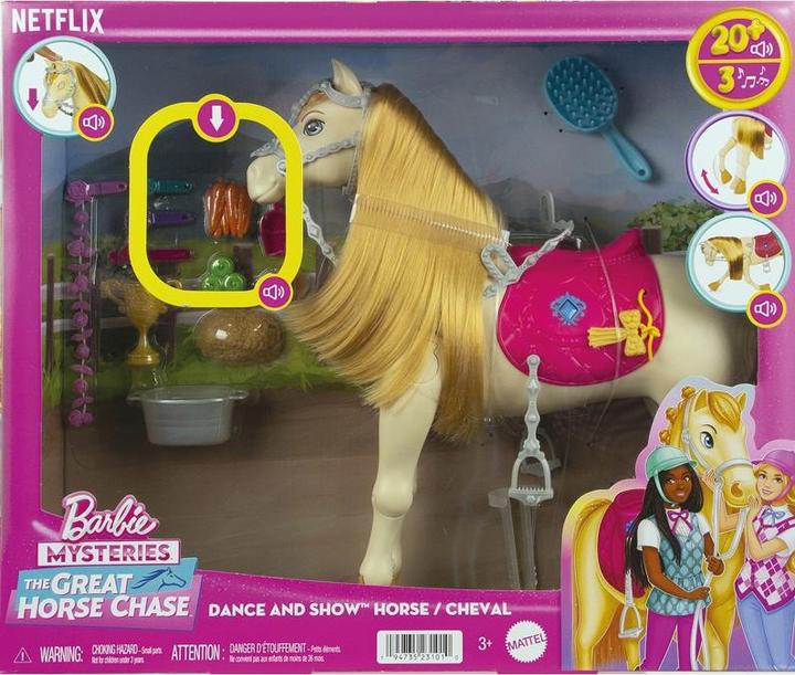 Image du produit Barbie Danse et spectacle cheval
