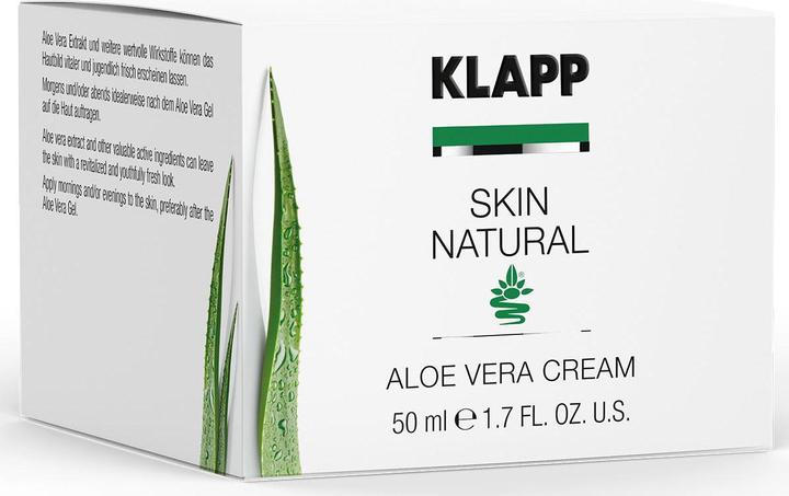 Image du produit Klapp SKIN NATURAL Crème à l'aloe vera 50 ml (50 ml, Crème 24h)