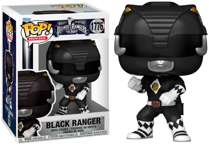 Actual product image Funko POP! Power Rangers MMPR: Black Ranger