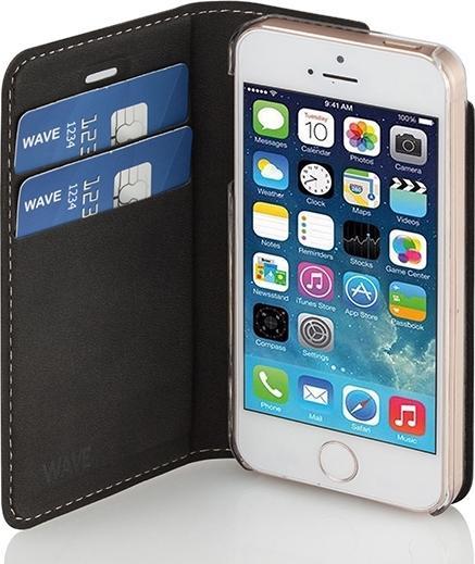 Produktbild Wave BookCase case, iPhone SE / 5S / 5, white (Apple iPhone SE)